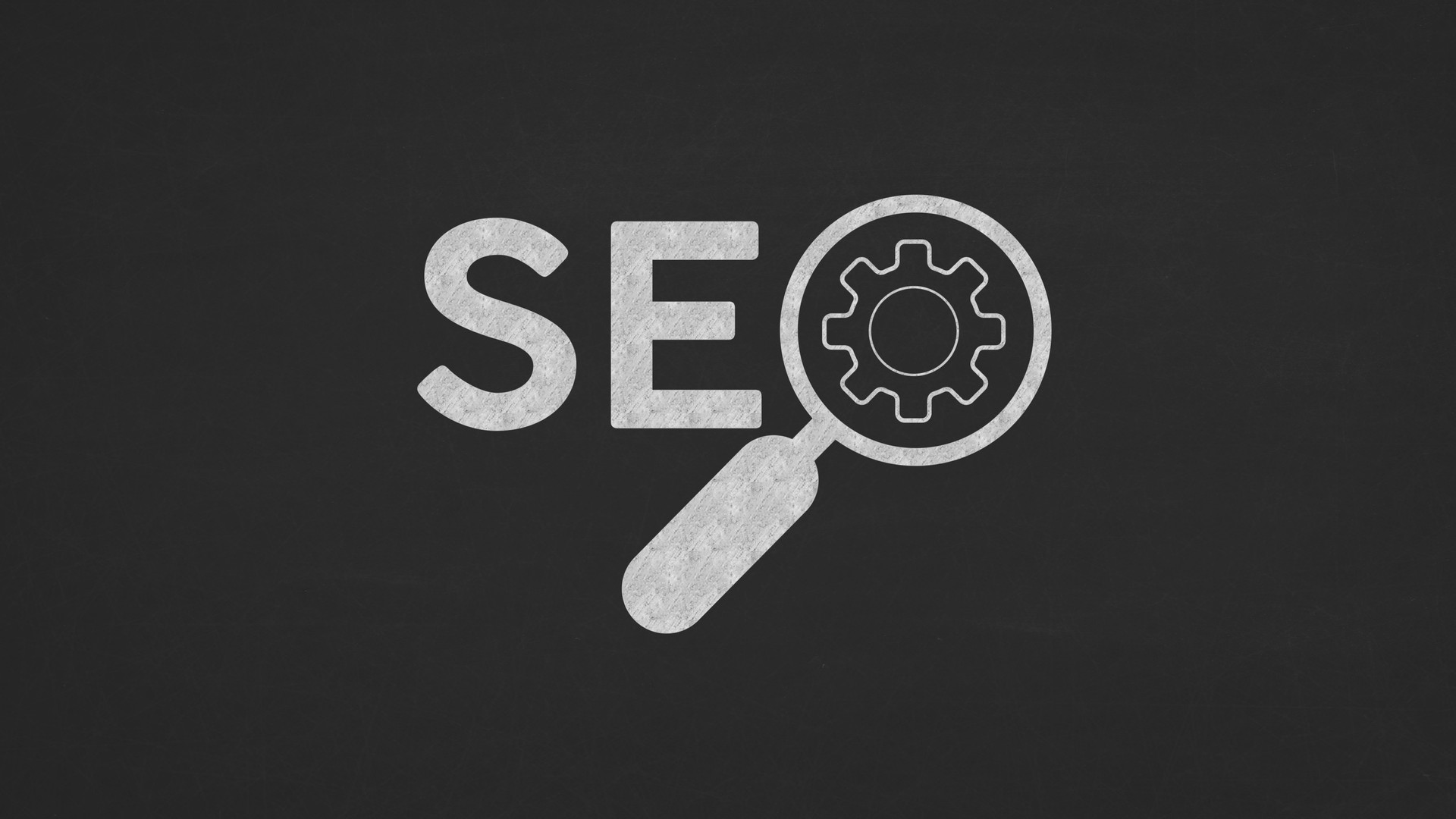 SEO Strategy Chalkboard Concept