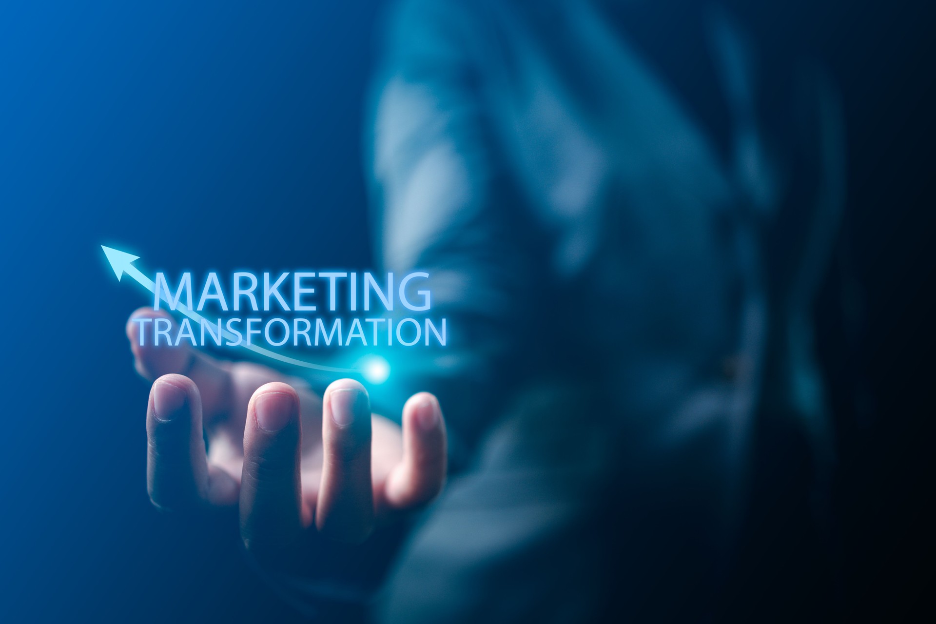 Witness the marketing transformation of tomorrow with a virtual screen displaying the changes and trends that await in 2024. Stay ahead of the curve and embrace future marketing innovations